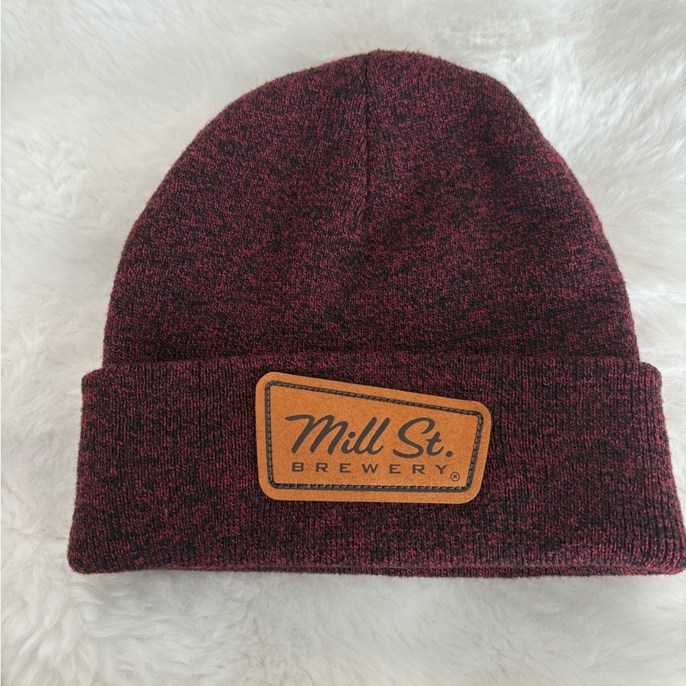 Mill St. Brewery Maroon Beanie